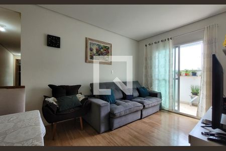 Sala de apartamento à venda com 3 quartos, 87m² em Vila Helena, Santo André