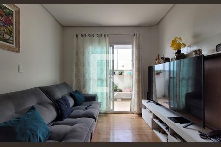 Sala de apartamento à venda com 3 quartos, 87m² em Vila Helena, Santo André