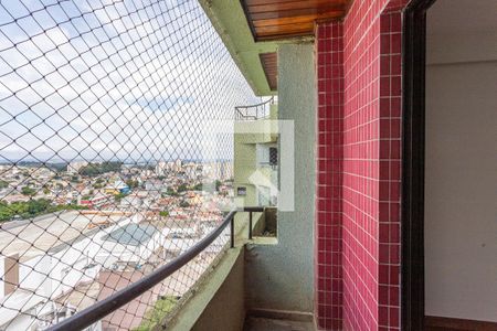 Varanda 1 da sala  de apartamento para alugar com 3 quartos, 95m² em Jardim Elisa, Diadema