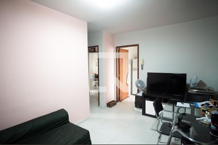 Sala de apartamento à venda com 2 quartos, 49m² em Santa Branca, Belo Horizonte