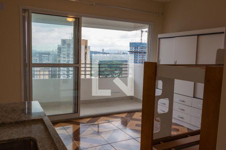 Sala/Quarto/Cozinha de apartamento para alugar com 1 quarto, 25m² em Butantã, São Paulo