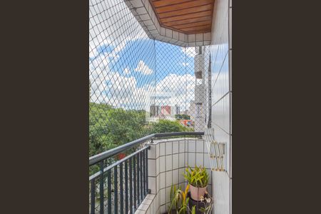 Sacada Sala de apartamento à venda com 3 quartos, 96m² em Rudge Ramos, São Bernardo do Campo