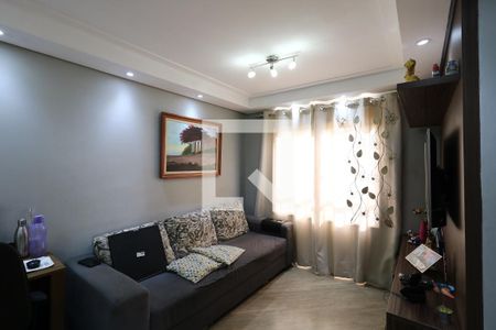 Sala de apartamento à venda com 2 quartos, 50m² em Parque Erasmo Assunção, Santo André