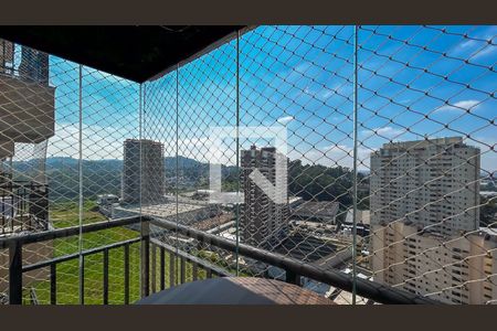 Varanda da Sala de apartamento para alugar com 2 quartos, 69m² em Tamboré, Barueri