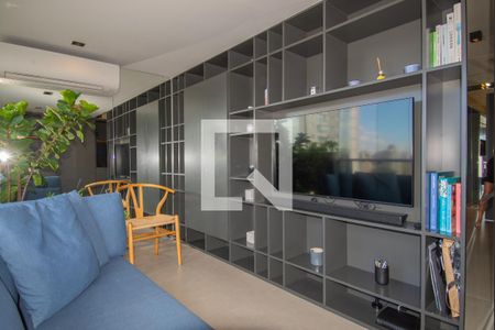 Sala de apartamento à venda com 1 quarto, 42m² em Vila Mariana, São Paulo
