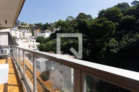 Varanda de apartamento à venda com 3 quartos, 160m² em Laranjeiras, Rio de Janeiro