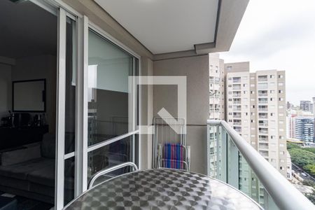 Varanda da Sala de apartamento à venda com 2 quartos, 66m² em Paraíso, São Paulo