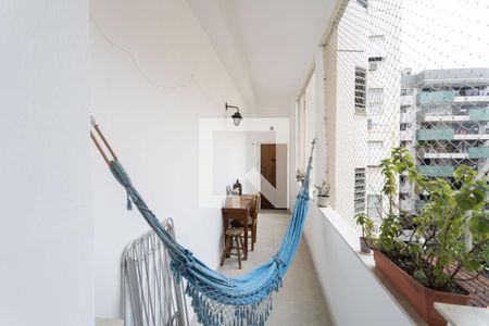 Varanda de apartamento à venda com 2 quartos, 85m² em Flamengo, Rio de Janeiro