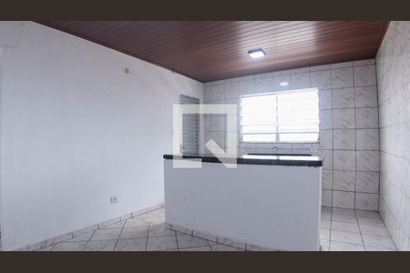 Sala/Cozinha  de casa para alugar com 1 quarto, 42m² em Jardim Tietê, São Paulo