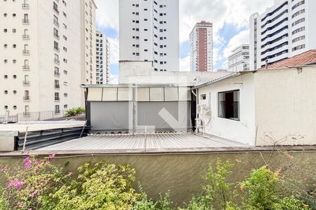 Vista Sala de apartamento à venda com 3 quartos, 121m² em Indianópolis, São Paulo
