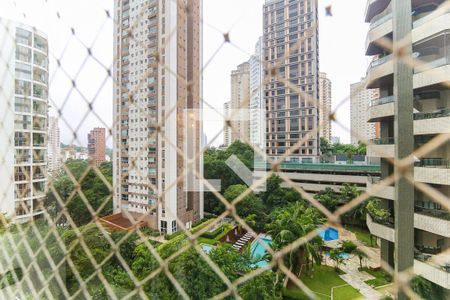 Vista da Varanda de apartamento à venda com 4 quartos, 201m² em Jardim Fonte do Morumbi, São Paulo
