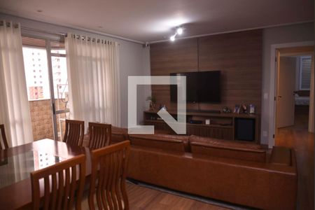 Sala de apartamento à venda com 3 quartos, 130m² em Vila Guiomar, Santo André