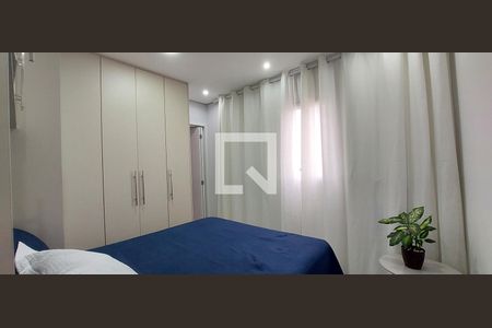 Quarto 1 suíte de apartamento à venda com 2 quartos, 100m² em Parque Novo Oratório, Santo André