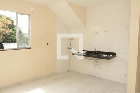 Sala/Cozinha de apartamento à venda com 2 quartos, 100m² em Mantiqueira, Belo Horizonte