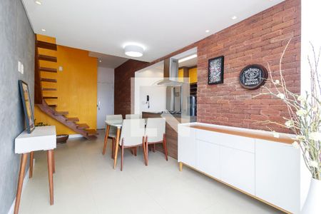 Sala de apartamento à venda com 1 quarto, 134m² em Brooklin, São Paulo