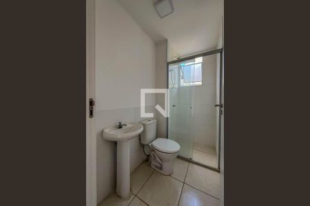 Banheiro de apartamento à venda com 2 quartos, 46m² em Palmeiras, Belo Horizonte