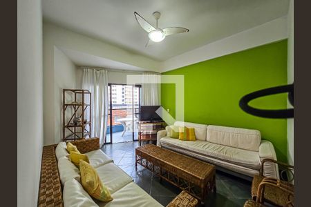Sala de apartamento para alugar com 4 quartos, 235m² em Pitangueiras, Guarujá