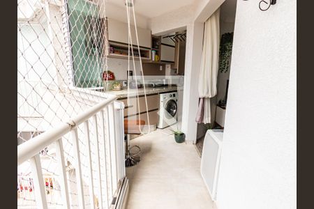 Varanda e Area de Serviço de apartamento à venda com 3 quartos, 65m² em Brás, São Paulo