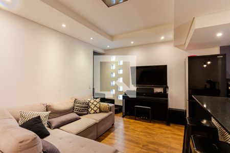 Sala de apartamento à venda com 3 quartos, 160m² em Vila Curuçá, Santo André
