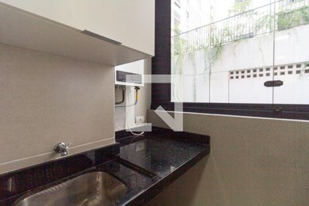 Varanda de kitnet/studio à venda com 1 quarto, 34m² em Centro, Osasco