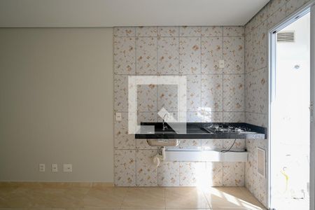 Sala/Cozinha de apartamento para alugar com 2 quartos, 37m² em Vila Moinho Velho, São Paulo