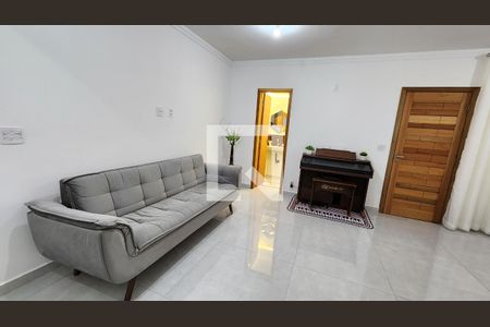 Detalhe Sala de casa para alugar com 3 quartos, 140m² em Embaré, Santos