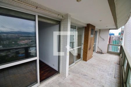 Varanda da Sala de apartamento à venda com 2 quartos, 95m² em Barra da Tijuca, Rio de Janeiro