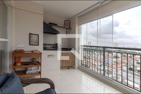 Sacada sala de apartamento à venda com 2 quartos, 60m² em Sacomã, São Paulo