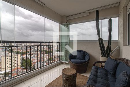 Sacada sala de apartamento à venda com 2 quartos, 60m² em Sacomã, São Paulo