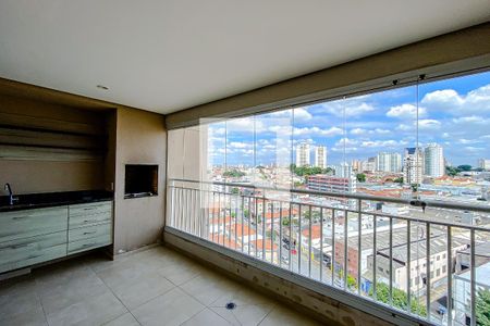 Varanda da Sala de apartamento à venda com 3 quartos, 120m² em Vila Bertioga, São Paulo