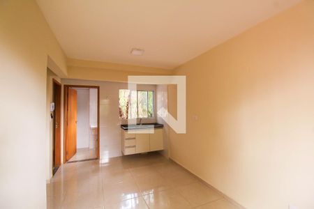 Sala/Cozinha de apartamento para alugar com 2 quartos, 34m² em Vila Regente Feijó, São Paulo
