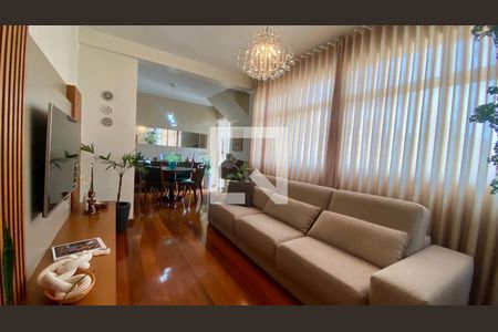 Sala 1 de apartamento à venda com 3 quartos, 210m² em Buritis, Belo Horizonte