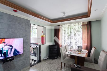 Sala de apartamento à venda com 3 quartos, 73m² em Manacás, Belo Horizonte