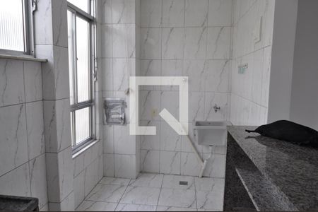 Cozinha de apartamento à venda com 2 quartos, 60m² em Inhaúma, Rio de Janeiro