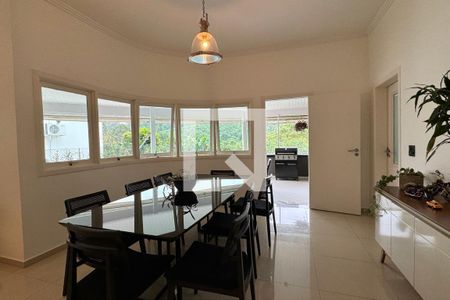 Sala de Jantar de casa de condomínio à venda com 4 quartos, 480m² em Taborã, Santana de Parnaíba