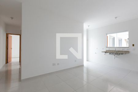 Sala / Cozinha de apartamento à venda com 2 quartos, 55m² em Cidade Antônio Estevão de Carvalho, São Paulo