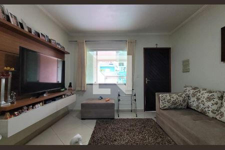 Sala de casa à venda com 3 quartos, 110m² em Jardim Santo Antônio, Santo André