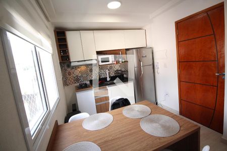 Cozinha  de apartamento à venda com 1 quarto, 32m² em Parque Mandaqui, São Paulo