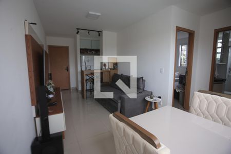 Sala de apartamento à venda com 2 quartos, 46m² em Buritis, Belo Horizonte