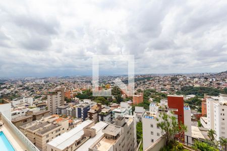 vista varanda de apartamento à venda com 4 quartos, 257m² em Buritis, Belo Horizonte