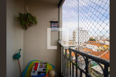 Varanda da Sala de apartamento para alugar com 2 quartos, 60m² em Vila Leonor, São Paulo