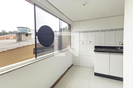 Área gourmet de apartamento para alugar com 2 quartos, 60m² em Centro, Novo Hamburgo