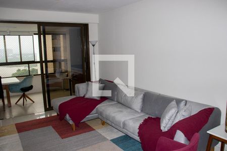 Sala de apartamento para alugar com 3 quartos, 142m² em Barra da Tijuca, Rio de Janeiro