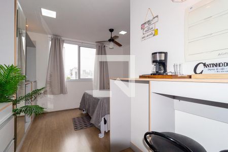 Cozinha de kitnet/studio para alugar com 1 quarto, 19m² em Brás, São Paulo