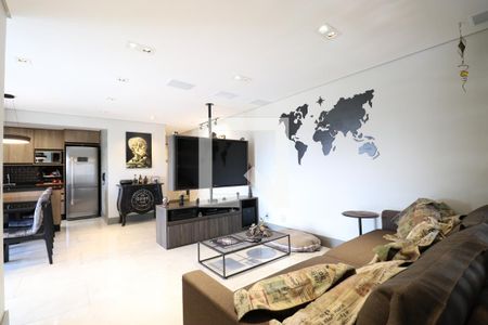 Sala de TV de apartamento à venda com 2 quartos, 100m² em Barra Funda, São Paulo