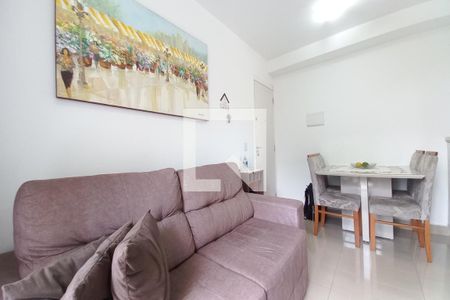 Sala de apartamento à venda com 2 quartos, 47m² em Jardim Samambaia, Campinas