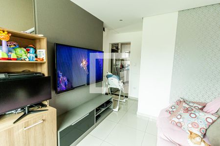 Sala de casa à venda com 2 quartos, 90m² em Vila Humaita, Santo André