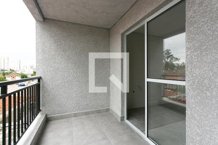 Varanda e Área de Serviço de apartamento à venda com 2 quartos, 45m² em Vila Carrao, São Paulo