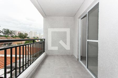 Varanda e Área de Serviço de apartamento à venda com 2 quartos, 45m² em Vila Carrao, São Paulo