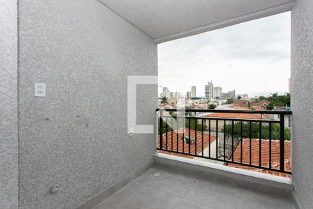 Varanda e Área de Serviço de apartamento à venda com 2 quartos, 45m² em Vila Carrao, São Paulo